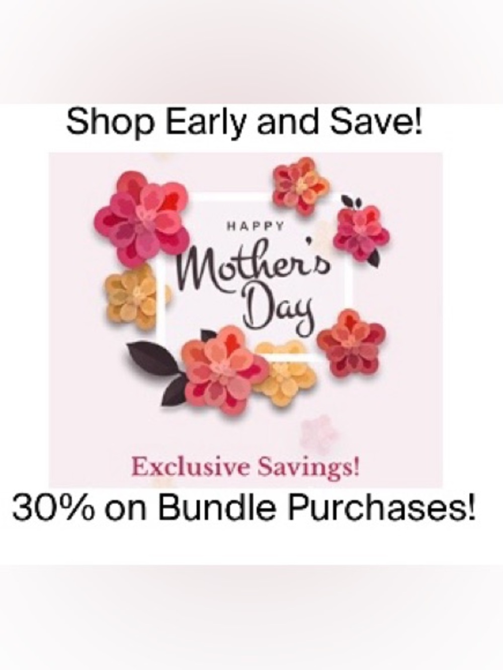 Save 30% on Bundle Purchases of 3-Or More Items!